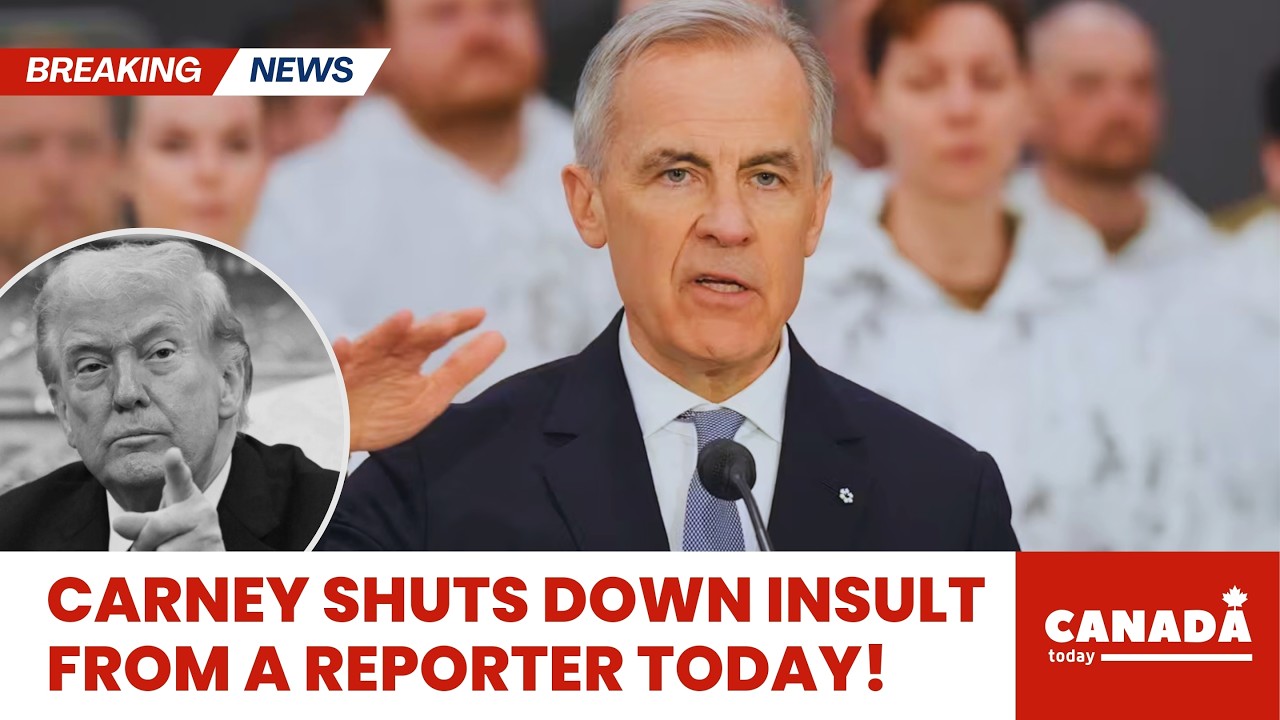 Carney SHUTS DOWN Reporter After Massive Arctic Defense Announcement