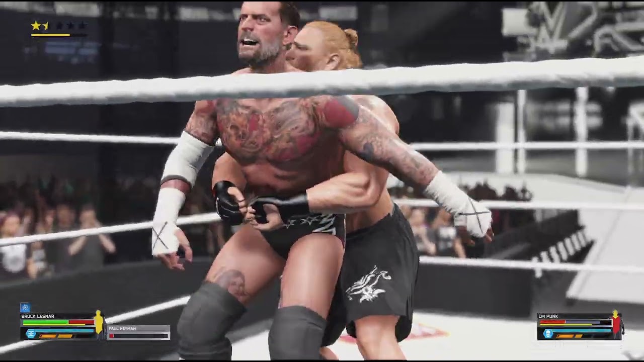 WWE What If Brock Lesnar Vs Cm Punk WrestleMania 42
