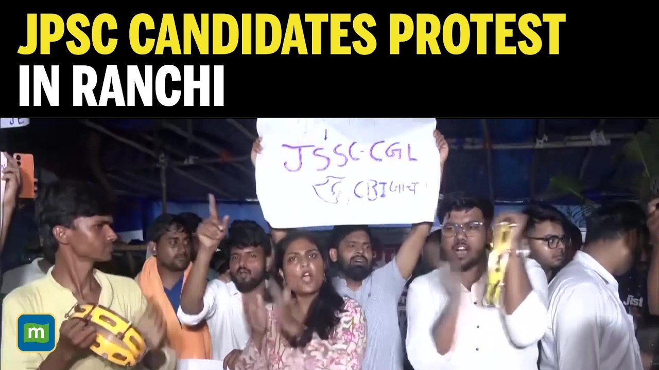 Jharkhand Students' Protest Intensifies, Devendra Mahto Continues His Hunger Strike