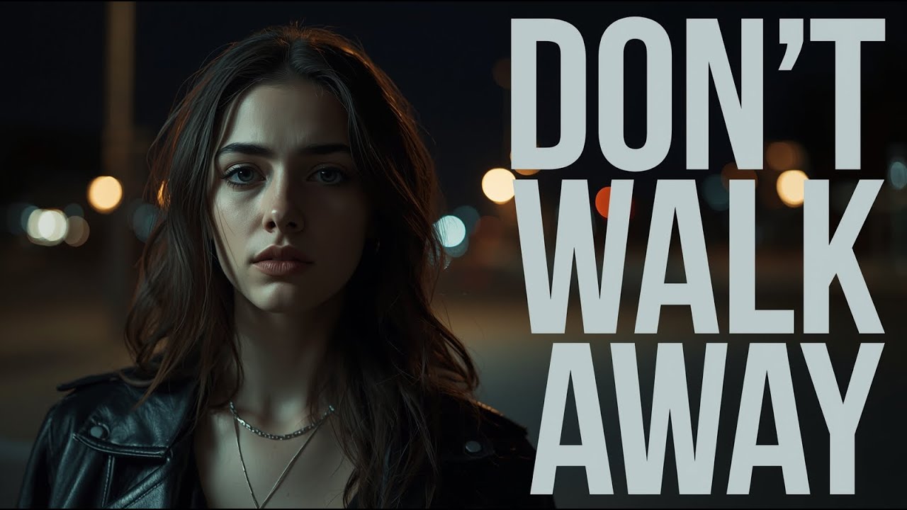 Don’t Walk Away Again – Официальное лирическое видео | Эмоциональная рок-баллада