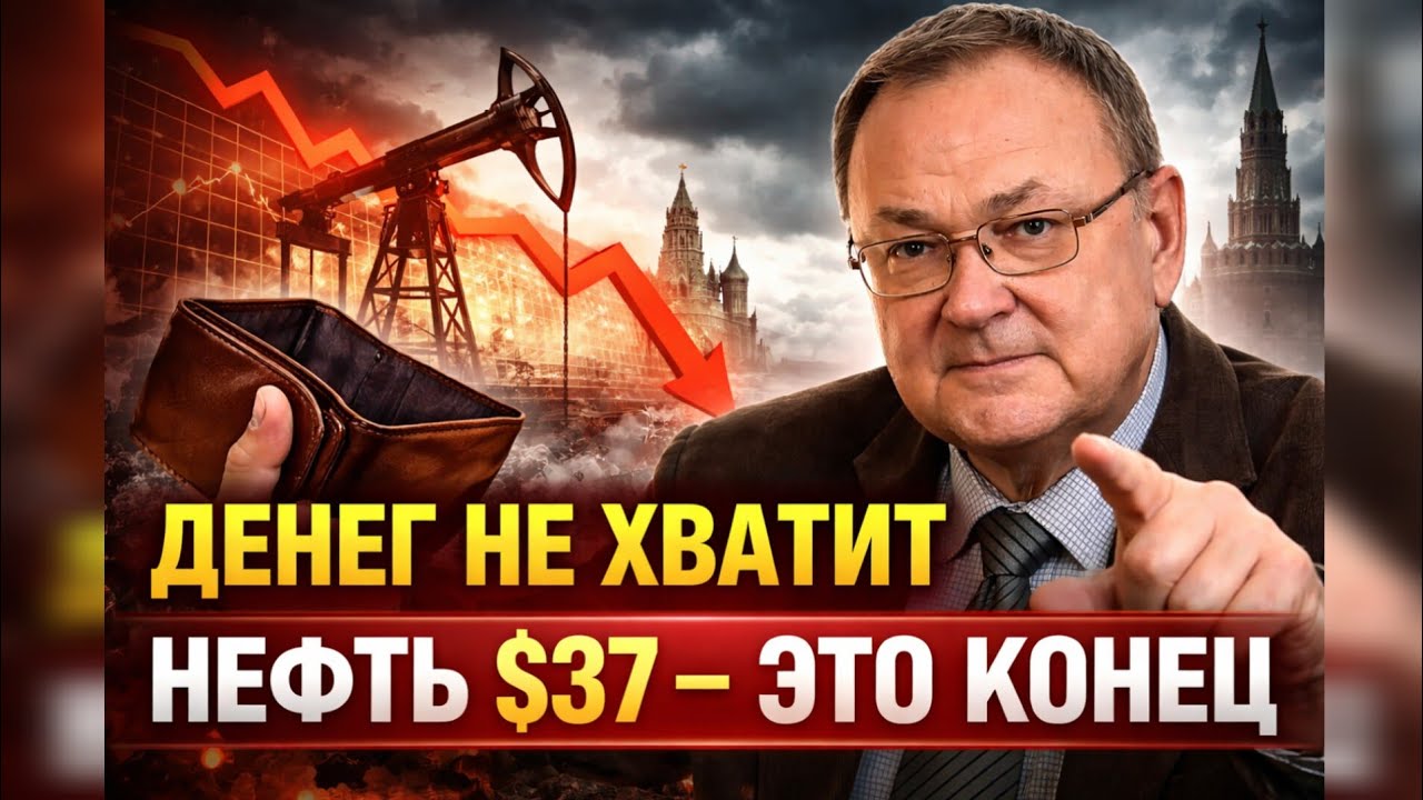 КАЗНА ПУСТА? Крутихин: «При такой нефти бюджет рухнет». Зарплаты под угрозой.
