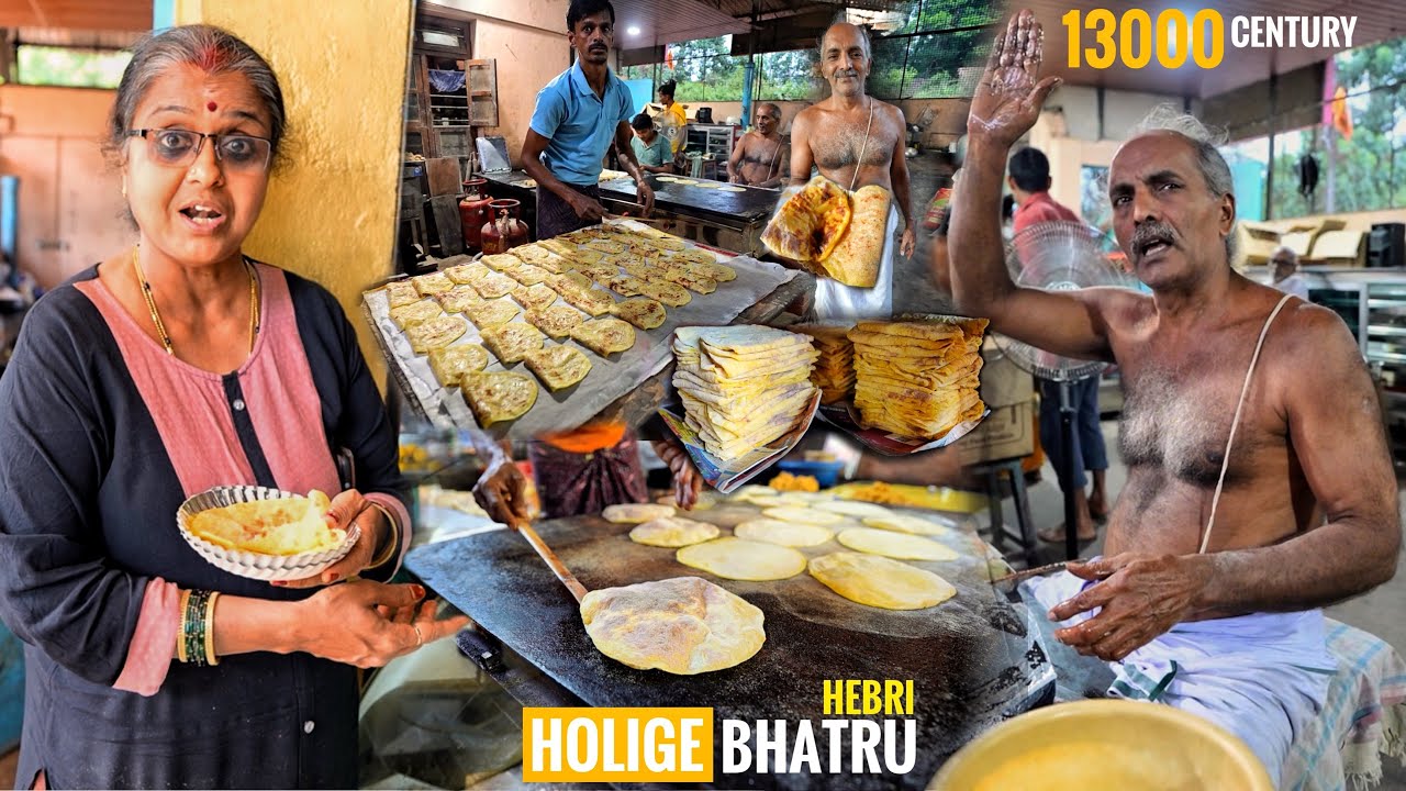 5000 Holige Sell Everyday | India’s Highest Selling Food | Holige Bhatru Hebri | @IndianFoodExplorer