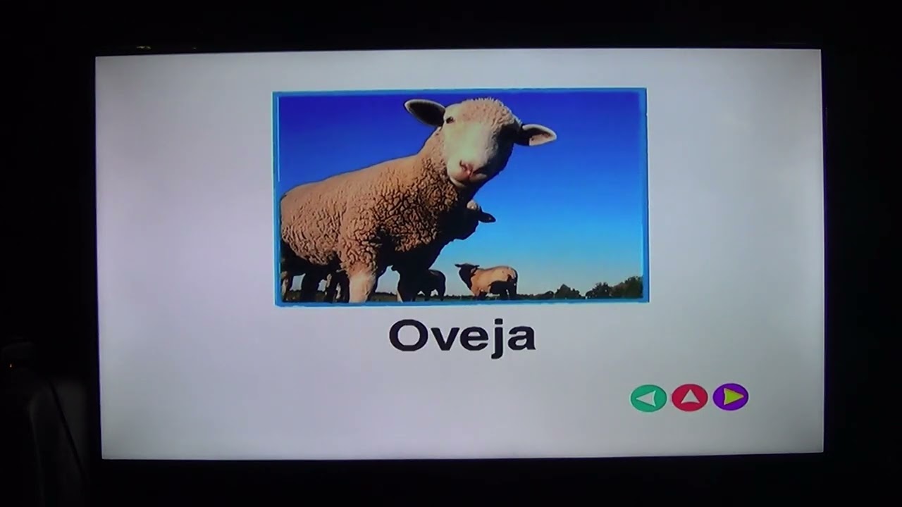 Castilian Spanish Baby MacDonald 2005 DVD Menu