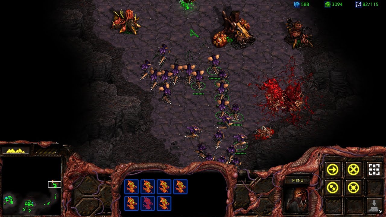 StarCraft: Remastered 4K 60FPS Campaign Zerg 7 - The Culling
