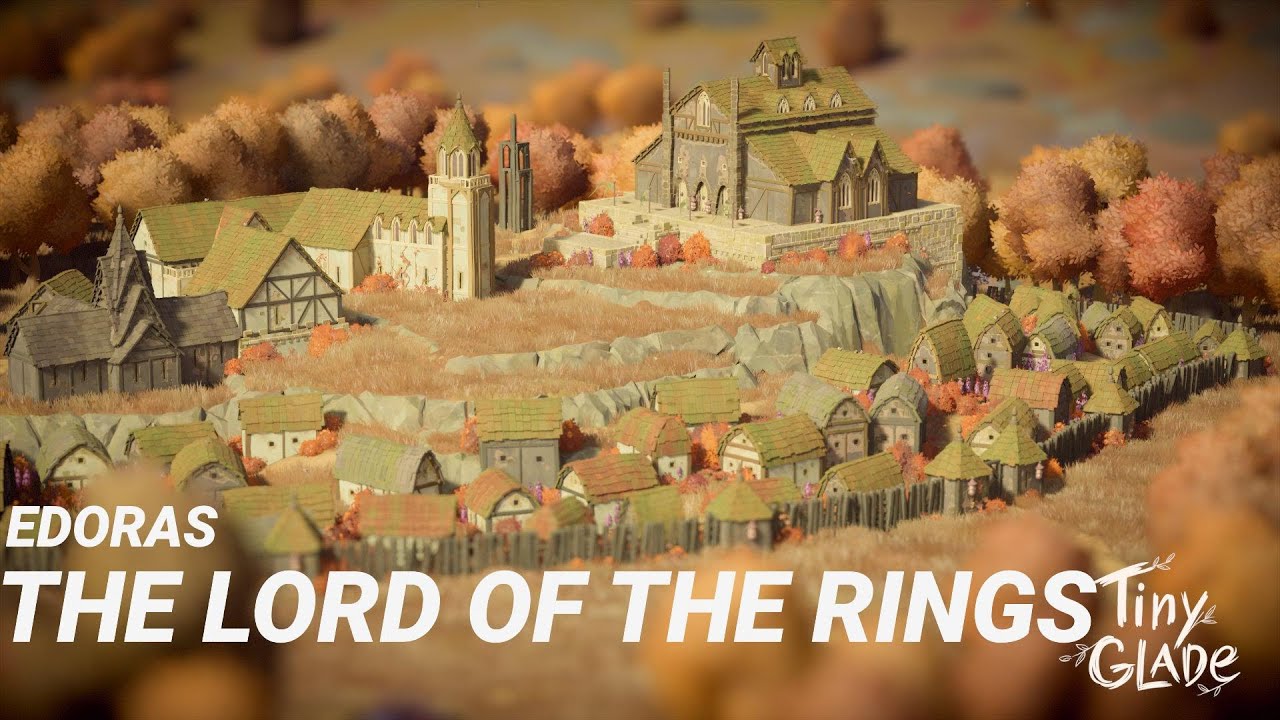 [Tiny Glade] Timelapse: The Lord of the Rings - Edoras