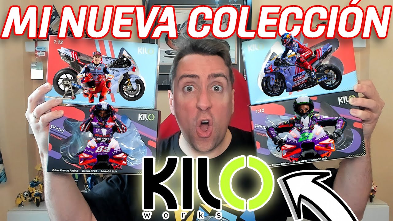 👑 YA están AQUÍ MI NUEVA COLECCIÓN DE MOTOGP 2024 escala 1/12 de KILOWORKS CALIDAD TOTAL 👑