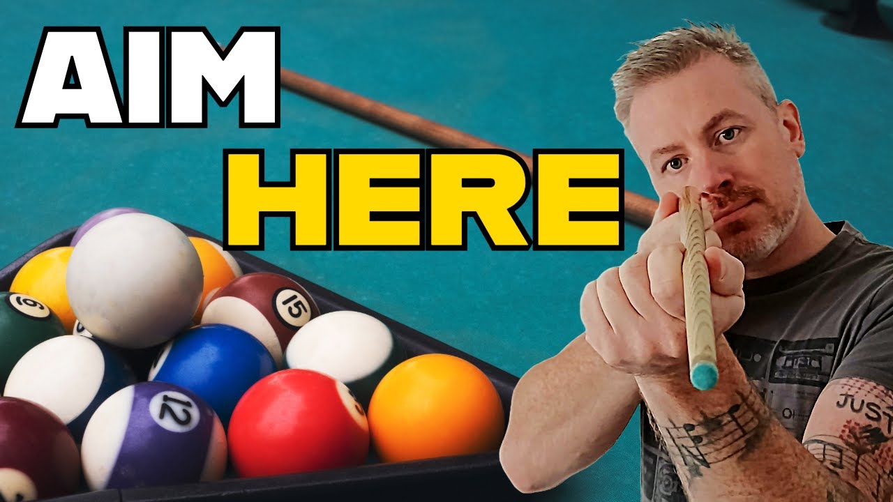 Where To Aim With Side Spin In Pool