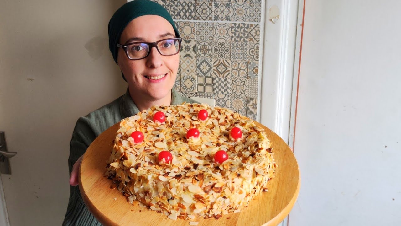 TARTA SARA TRADICIONAL/LA PREFERIDA DE MI MADRE Y ABUELA/BIZCOCHO CON CREMA DE MANTEQUILLA