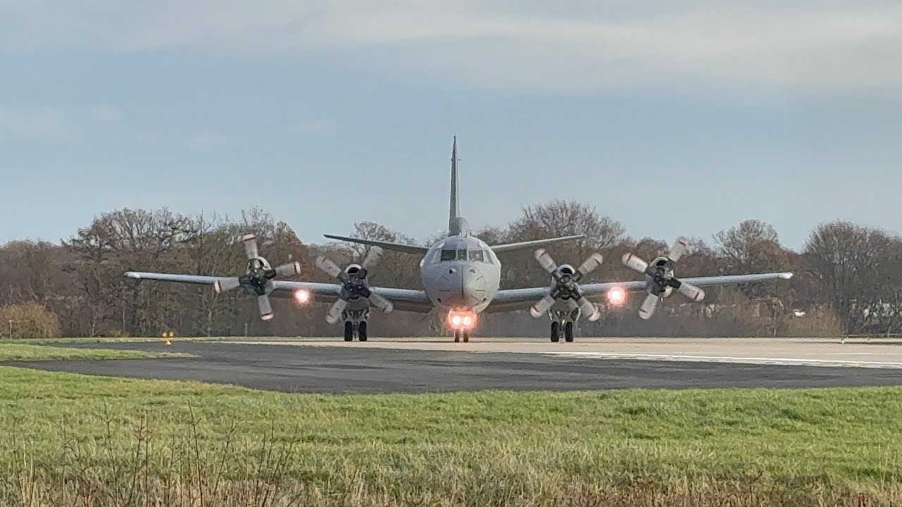 Stunning, beautiful, very rare. Visitor to Leeds Bradford airport, Canadian Lockheed CP140 Aurora. 