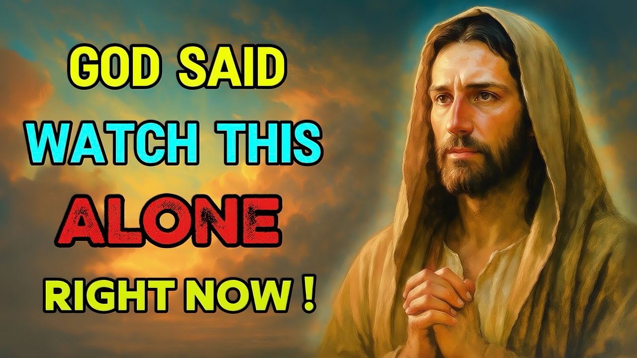 Chosen One, God Said, Watch This Alone Right Now |God Says| #godmessagebox 