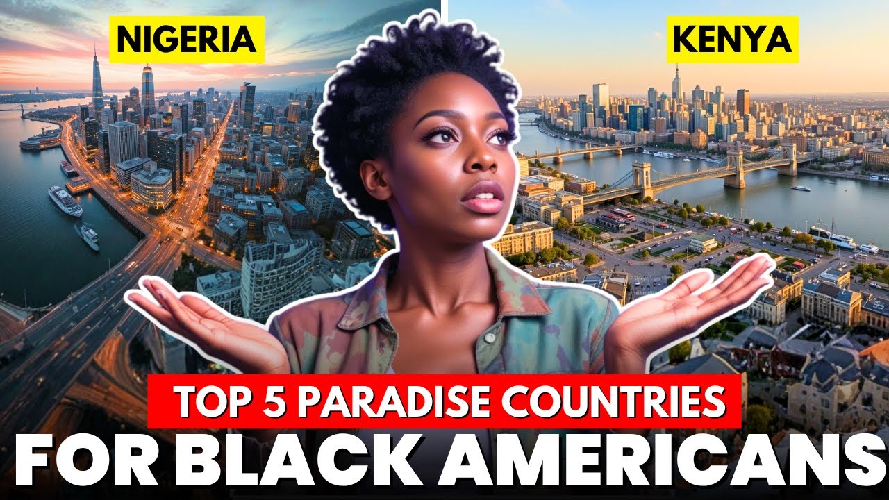 5 Best African Countries for Black Americans looking to Relocate to Africa.