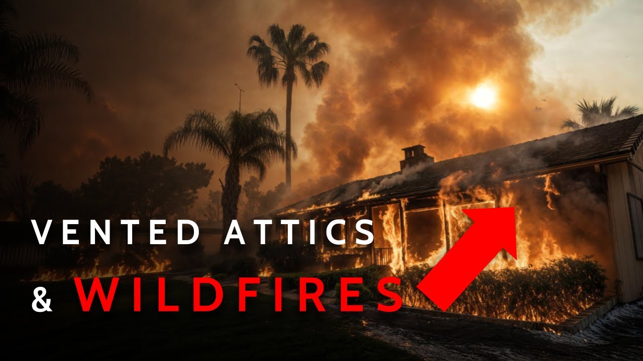 How Vented Attics Worsened the LA Fires
