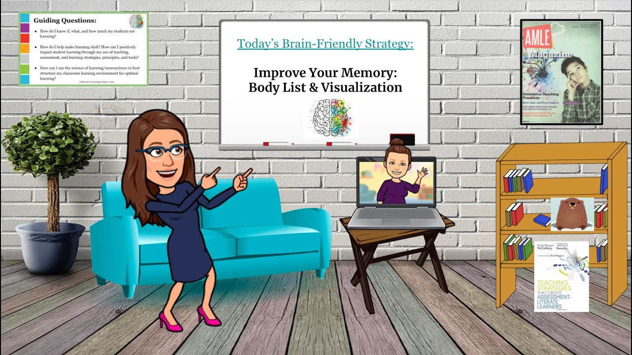 Improve Your Memory Using  Body Lists & Visualization: Brain-Friendly Teaching Strategies
