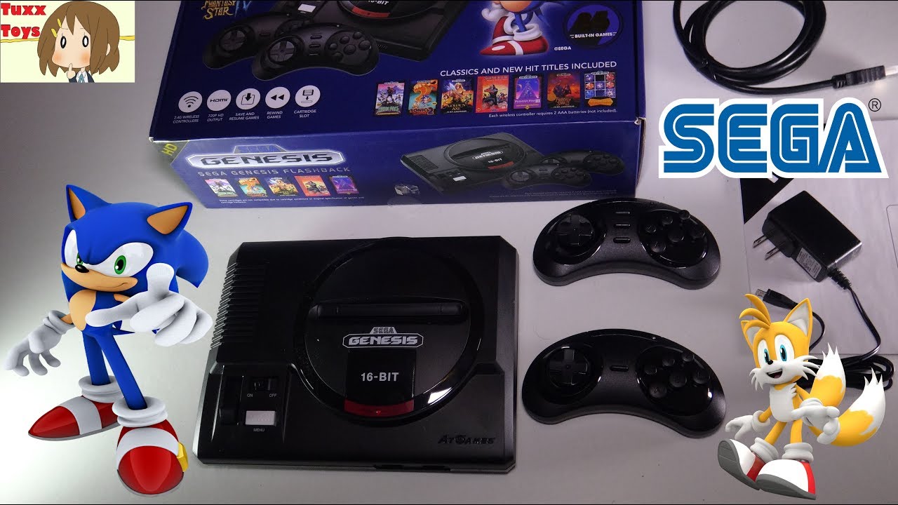 Sega Genesis Flashback HD Console 85 Games - Unboxing and first impressions