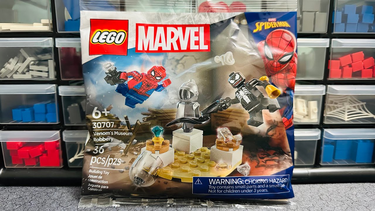 LEGO 30707 Venom's Museum Robbery (ASMR Speed Build)