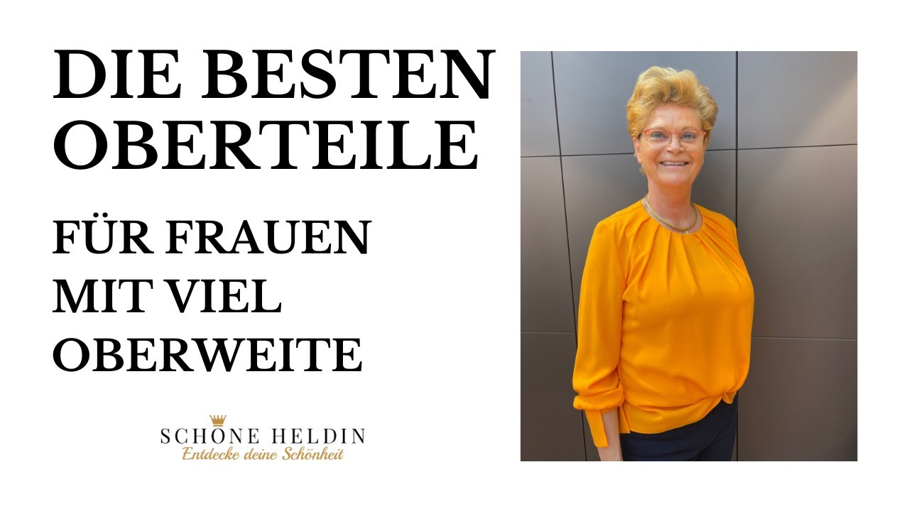 Die besten Oberteile für Frauen mit einer großen Oberweite