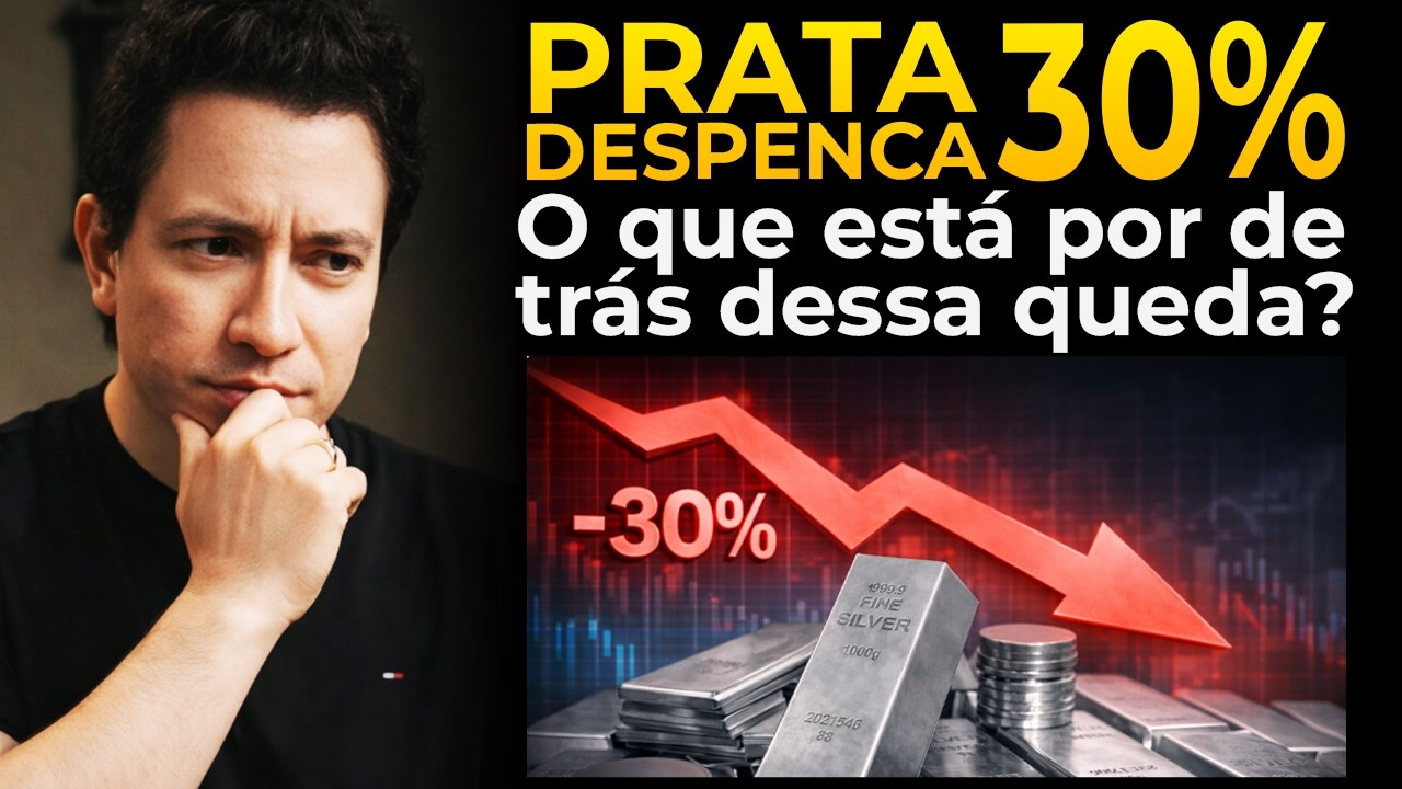 Prata despenca 30% O que está por trás dessa queda?