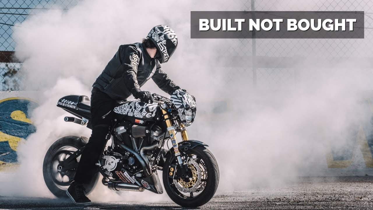 CUSTOM V TWIN STUNT BIKE BUILD