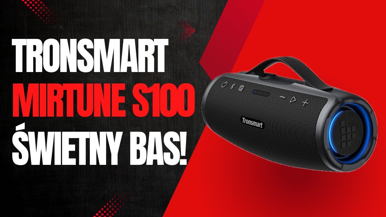 Tronsmart Mirtune S100 🙂 Najlepszy głośnik bluetooth do 350zł? LEPSZY NIŻ JBL? Recenzja | Unboxing