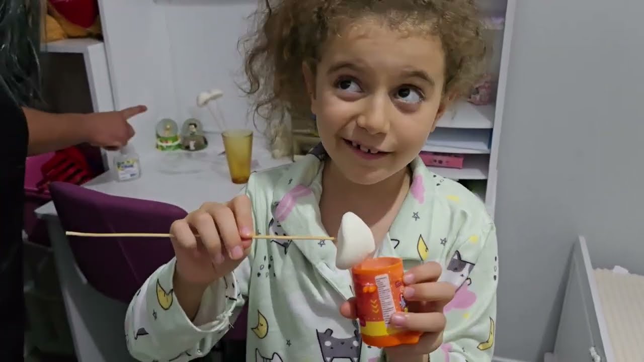 POYRAZ ELİF CADIYI RÜYASINDA GÖRDÜ MARSMALLOW GETİRDİ!!!