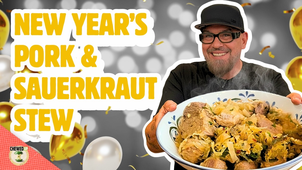 New Year&rsquo;s Tradition - Pork, Kraut, No Regrets | Michael Symon Makes Pork and Sauerkraut Stew