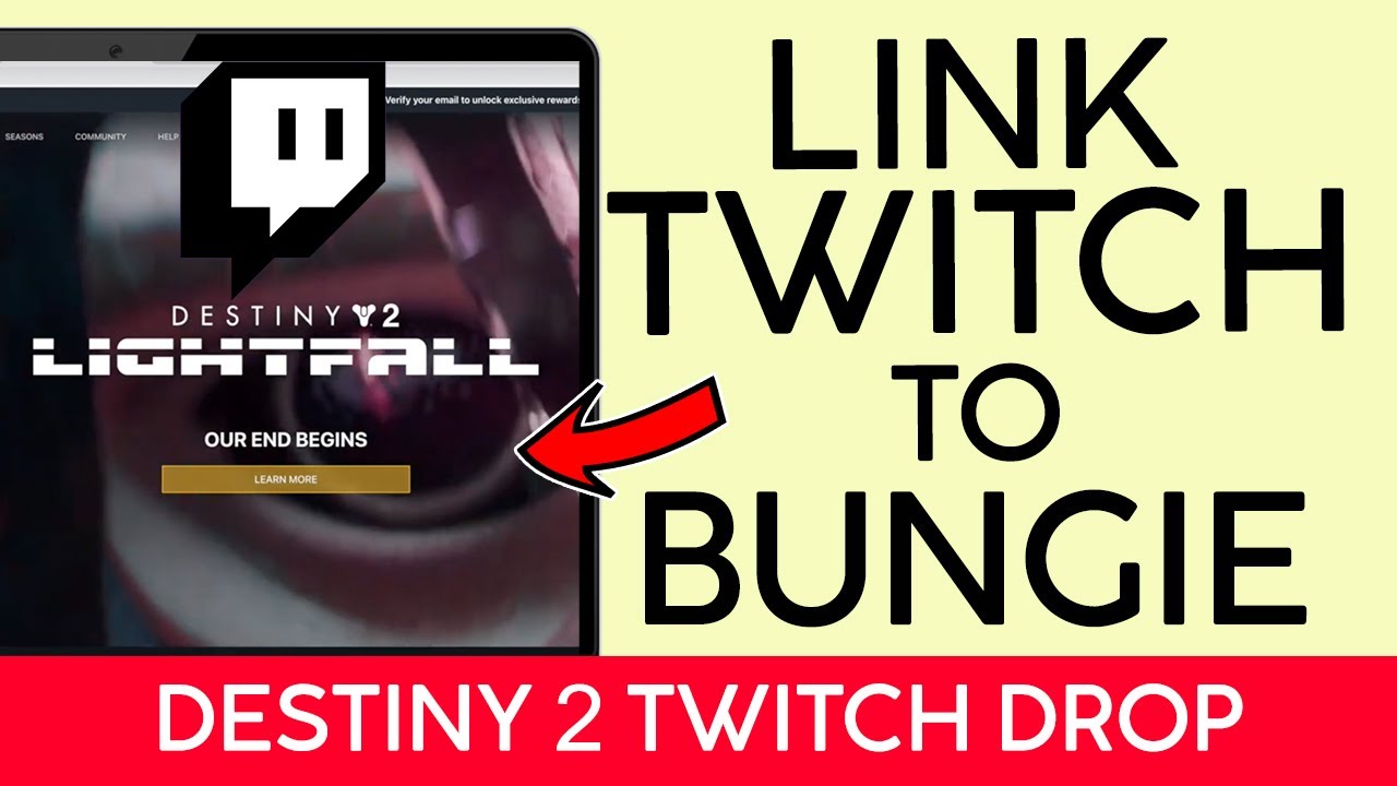 How to Link Your Twitch Account to Bungie Account | Get Destiny 2 Twitch Drops 2022