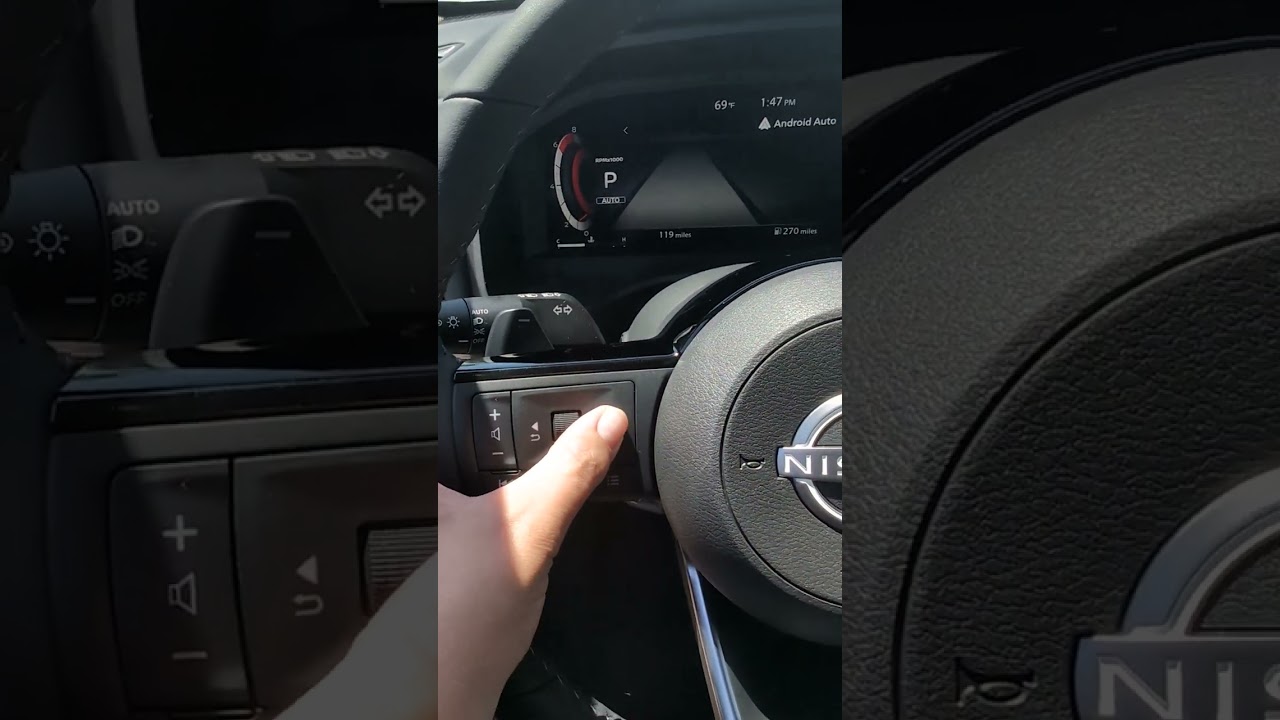 Reset Trip Miles on 2024 Nissan Rogue