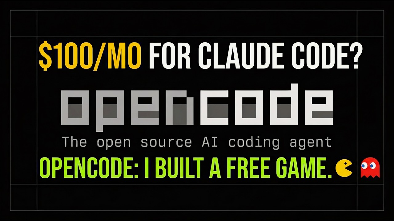 Прекратите использовать код Клода: OpenCode бесплатен!