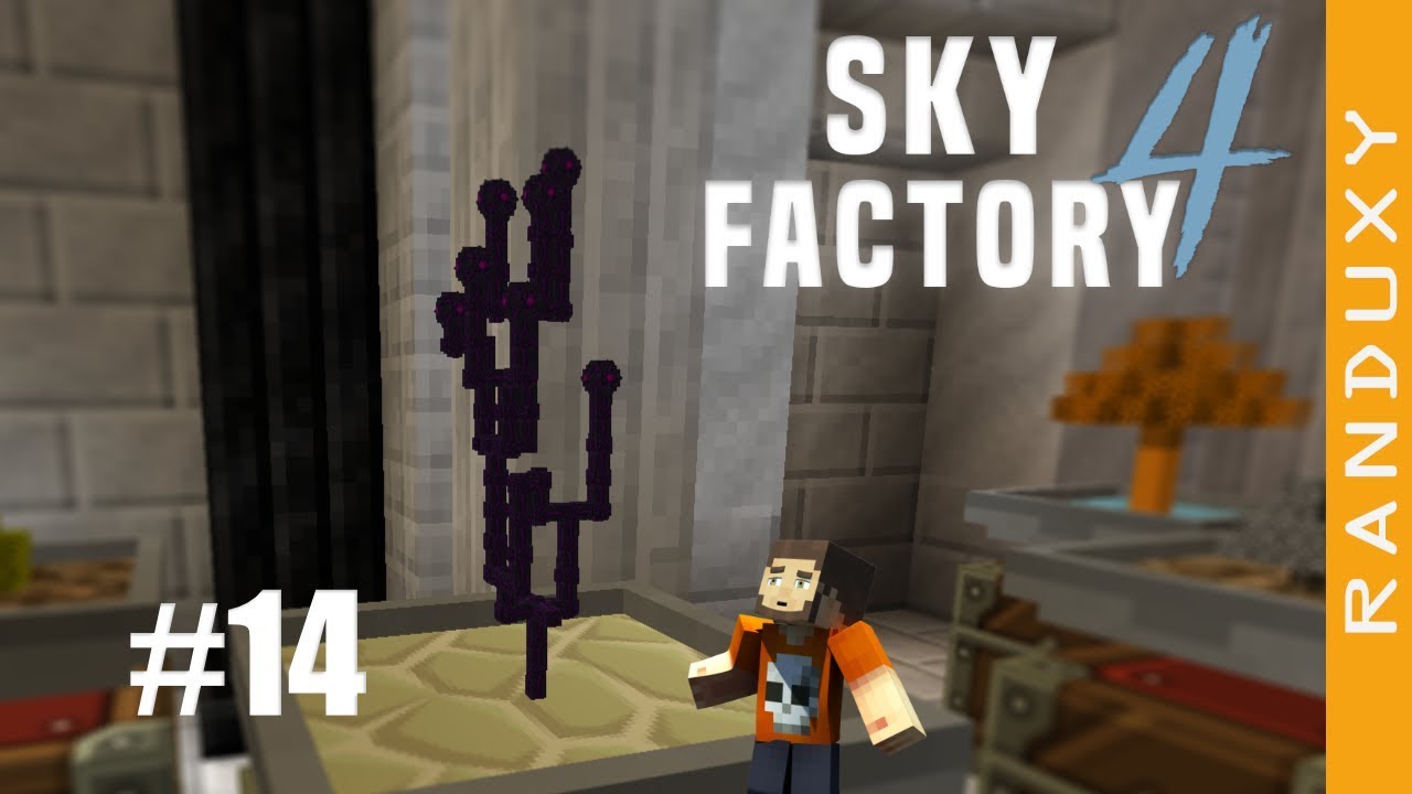 SkyFactory 4 - Ep.14 - PART 2. - Making a Chorus Tree for Ender pearls!