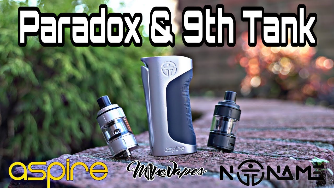 Aspire 9th Tank & Paradox 75w Mod By Noname Mods