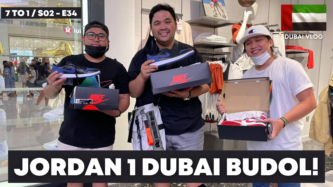 DUBAI VLOG 2: Jordan Store Dubai! (+New Balance Dubai Mall)