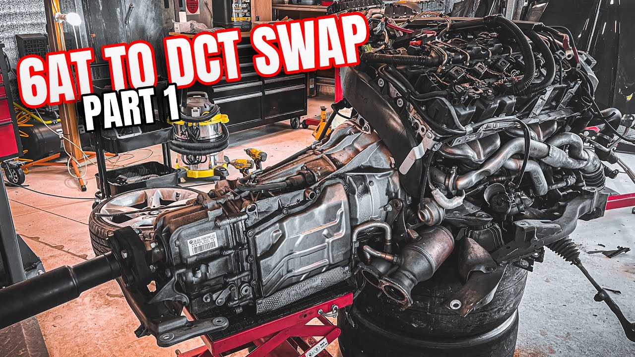 BMW 335I N54 6AT to DCT Swap: WIRING & What Parts You NEED