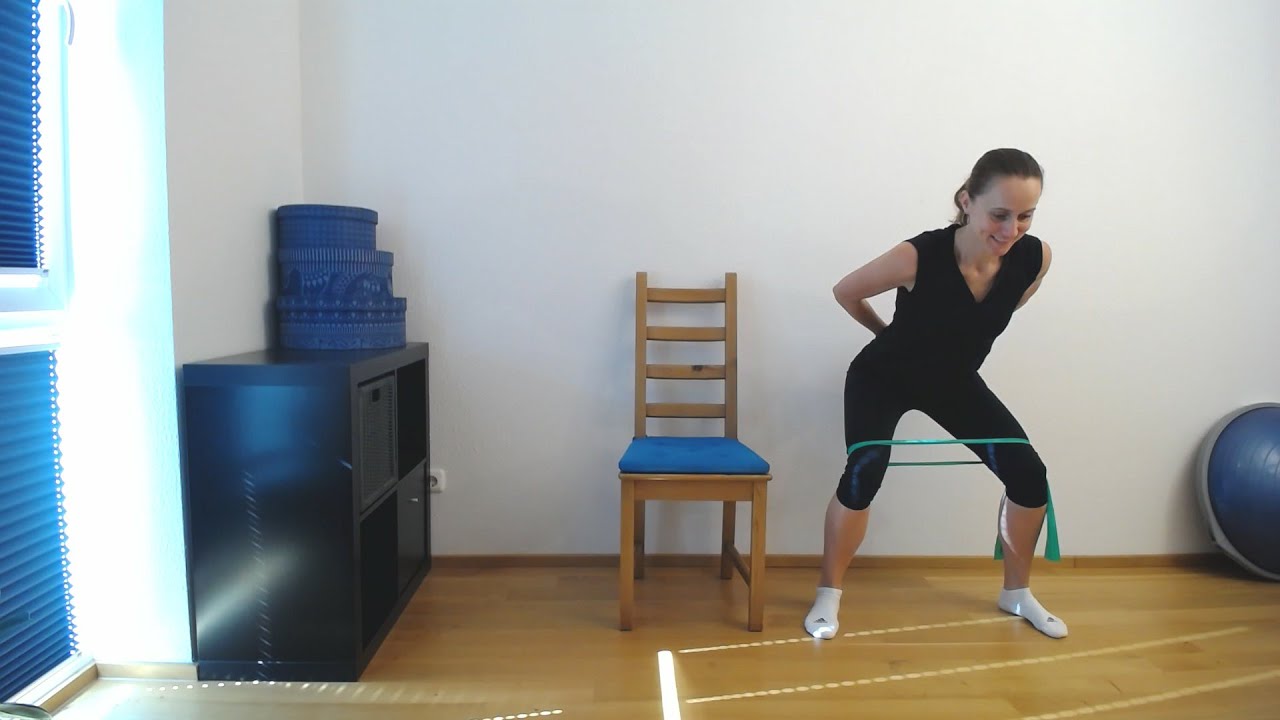 Aktive Pause / Ganzkörperworkout mit dem Band / Miniband / Tube