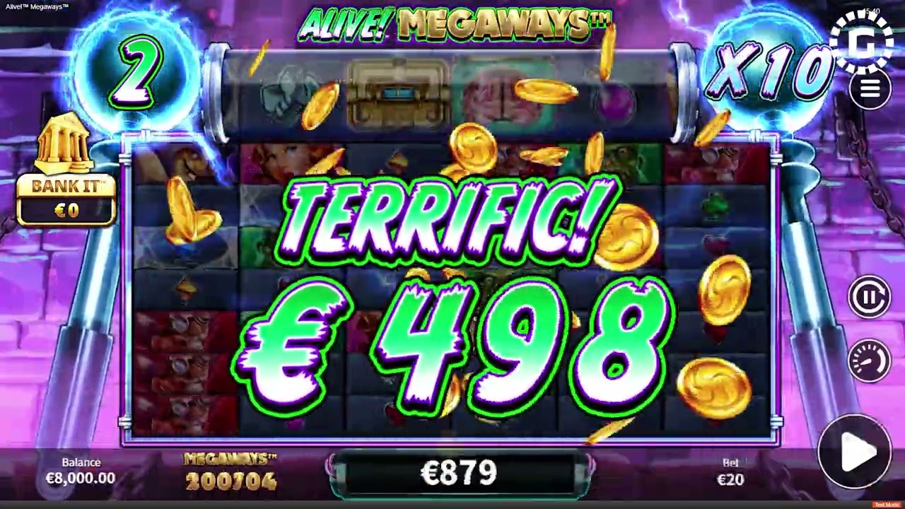 Alive! Megaways&trade; by Skywind Group Slot Features | GamblerID