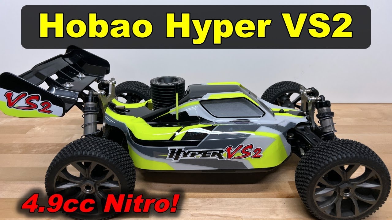 Hobao Hyper VS2 Nitro Buggy Unboxing and First Start