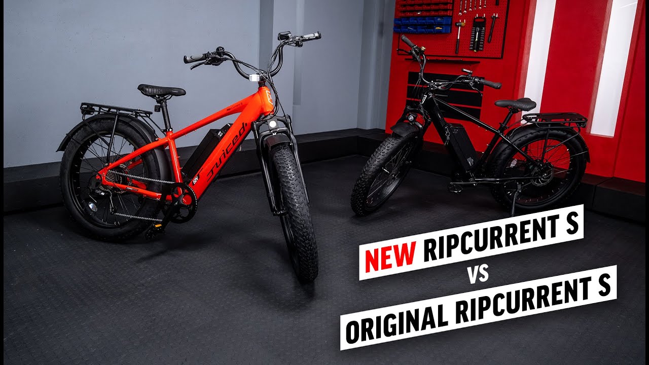New RipCurrent S E-Bike vs. Original RipCurrent S