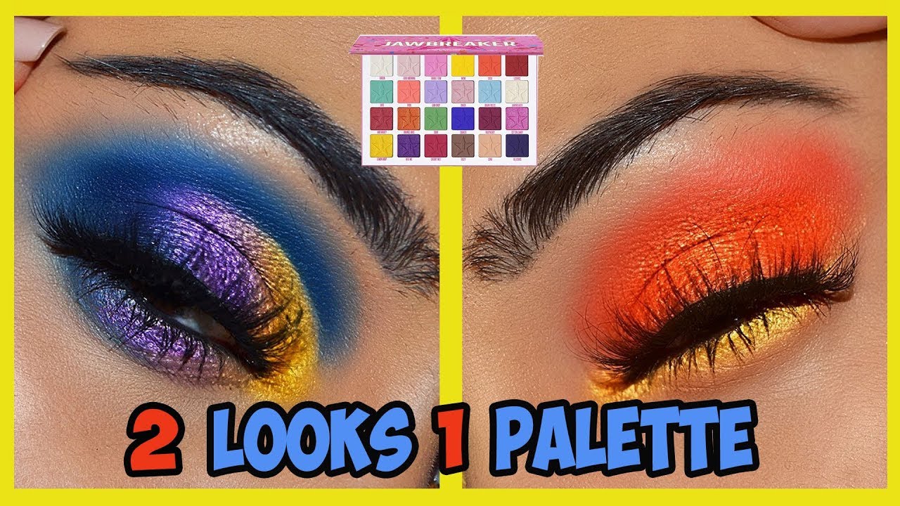 2 Looks 1 Palette - Jeffree Star Jawbreaker Palette