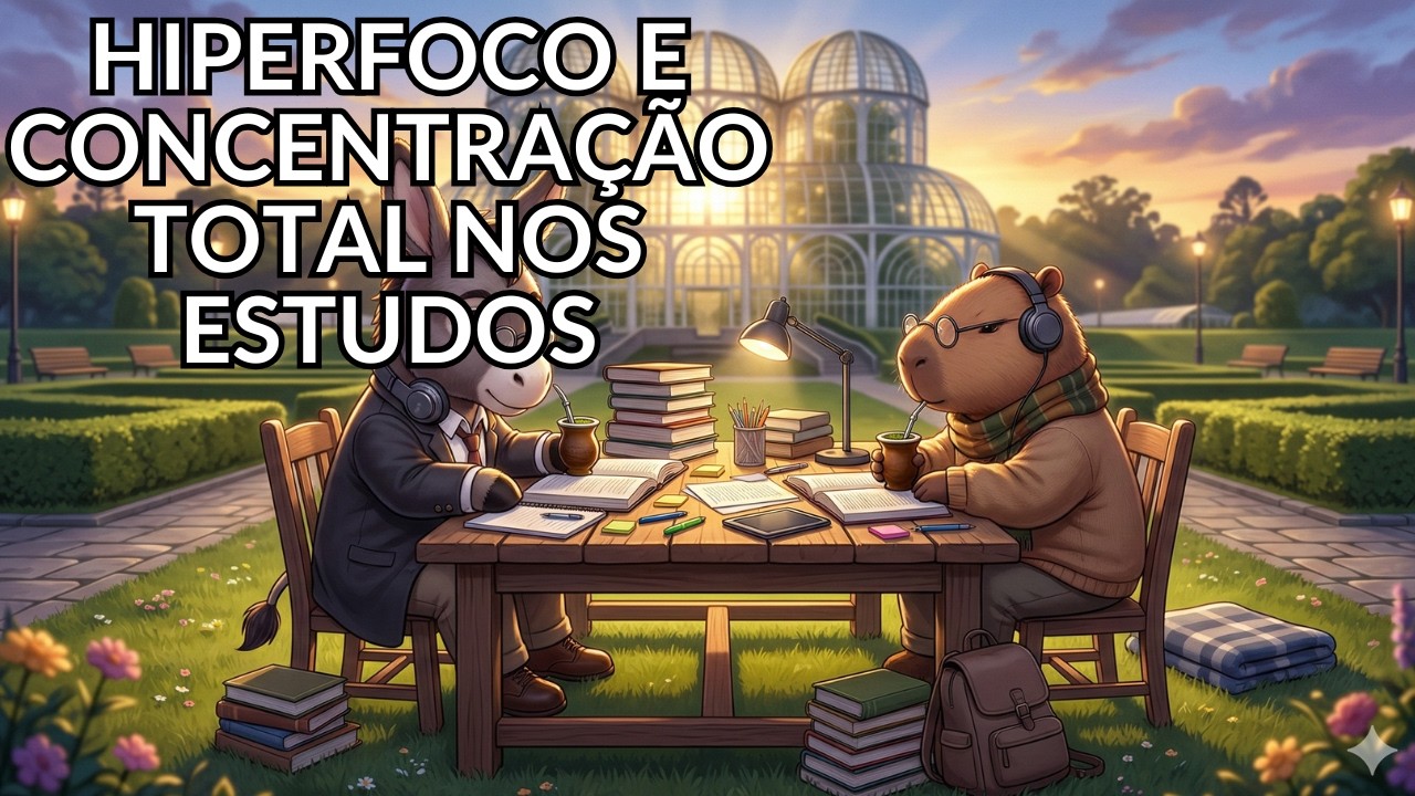 Dr. Burro no Jardim Botânico — Lofi para Estudar em Dias Nublados