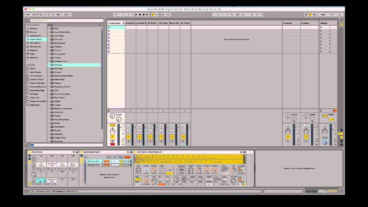 Layering Multiple Samples Per Pad In Ableton Live's Drum Rack