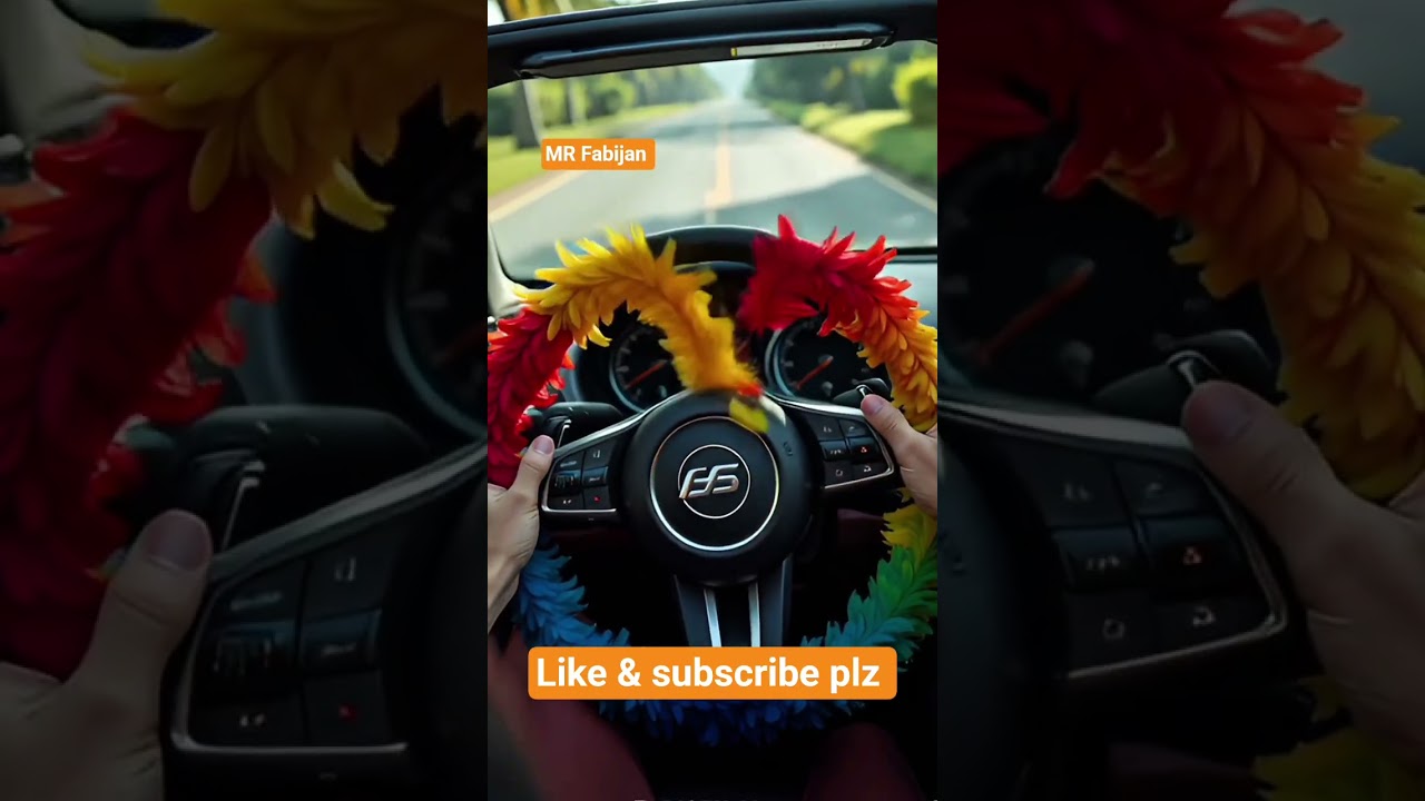 The Most Unique Steering Wheel Design Ever#ViralPOV #AutoDesign #LuxuryInterior#CarDetails#Cinemati
