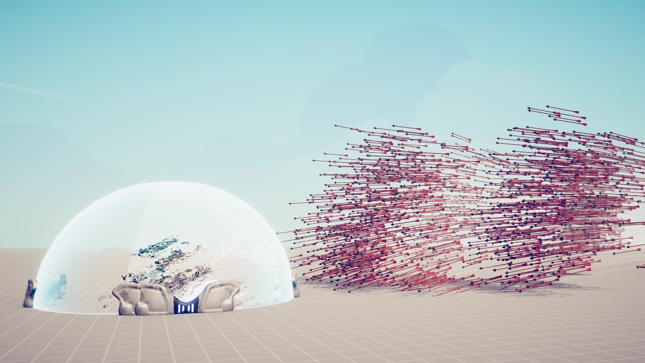 ENERGY SHIELD vs EVERY RANGED GOD - Totally Accurate Battle Simulator TABS