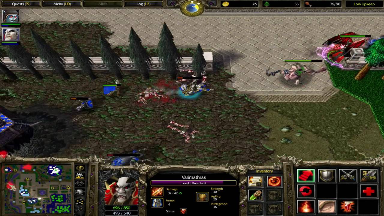 Warcraft 3 The Frozen Throne - Undead - Chapter 5 - Dreadlord's Fall