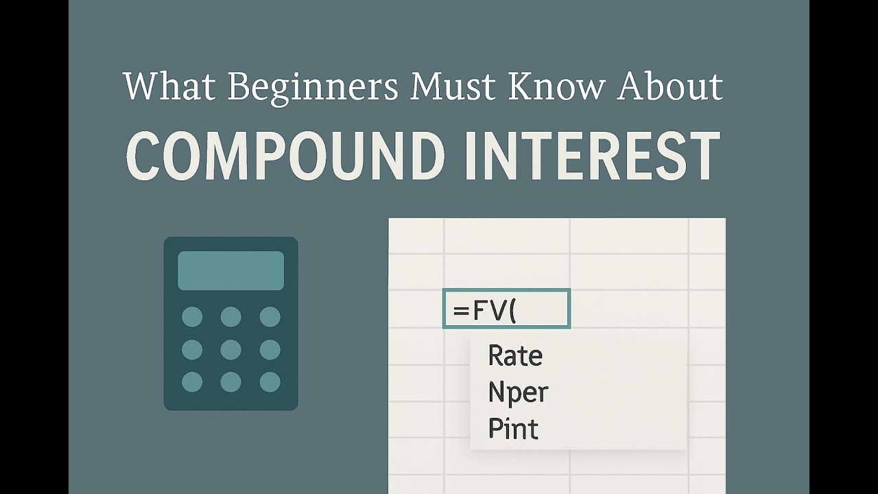 Calculating Compound Interest Using Excel
