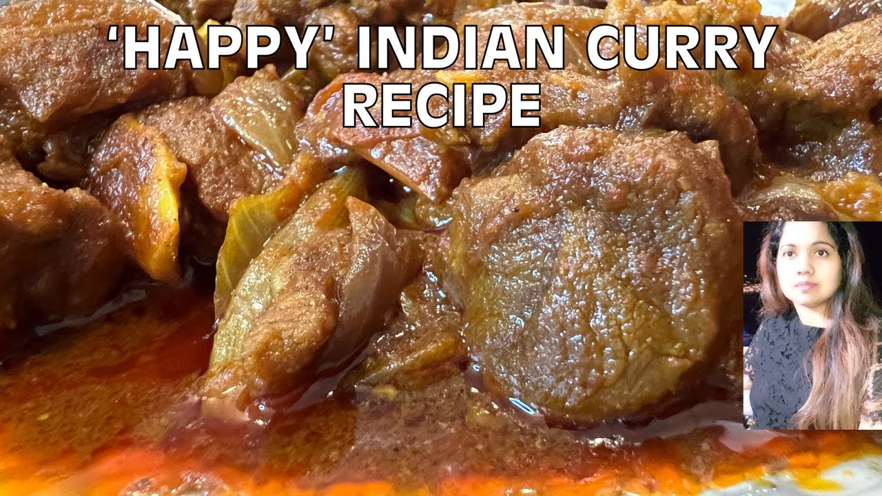 HAPPY INDIAN CURRY RECIPE | LAMB CURRY RECIPE | A NINA KITCHEN RECIPE