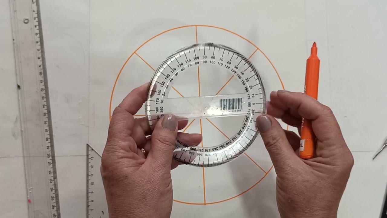 Como fazer as Linhas Guias da Mandala