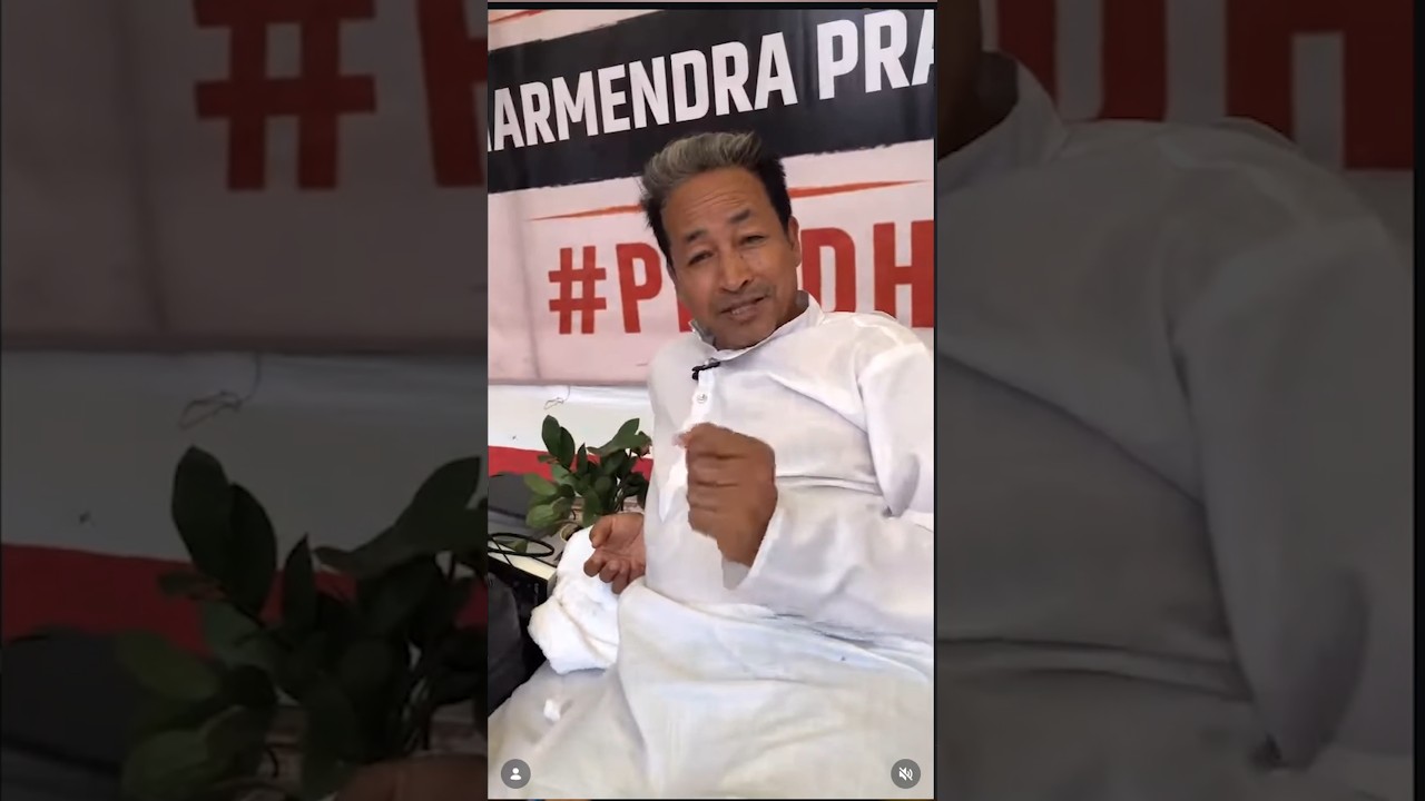 Reality of cockroach janta Party Protest....  #shorts #cjp #bjp #pmmodi #protest #sonamwangchuk