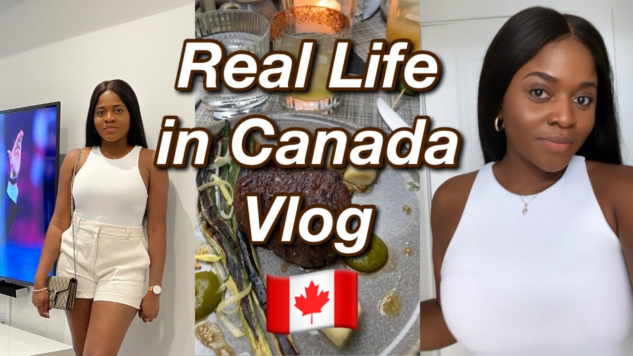 Canada Vlog🇨🇦: Passport Pick Up, African Food, Downtown Toronto, Filming, Living in Toronto, Canada