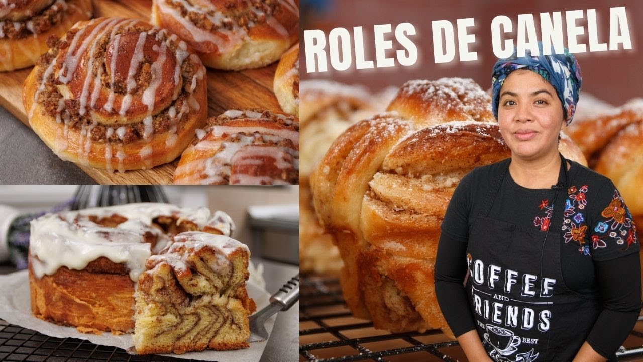 Roles De Canela , 3 Recetas