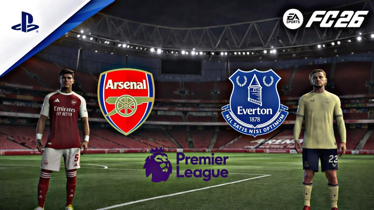 FC 26 - Arsenal vs. Everton - PREMIER LEAGUE 25/26 - PS5™ PRO [4K60] FULL MATCH
