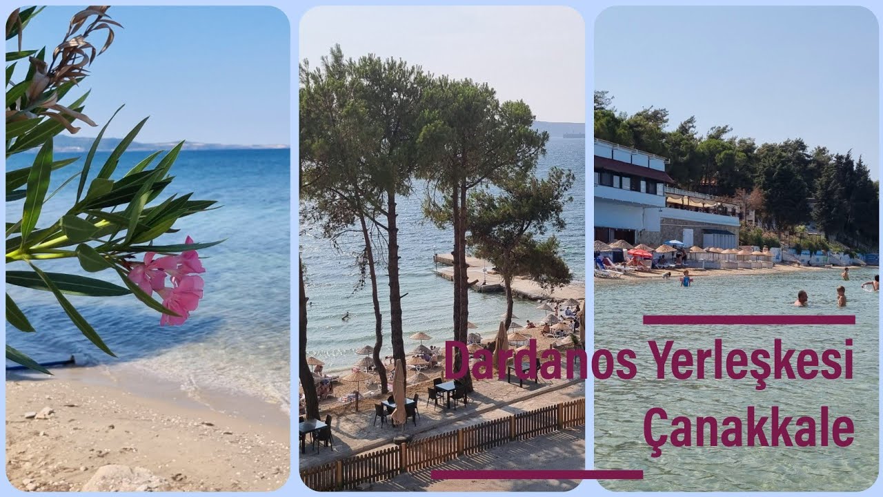 ÇÖMÜ Dardanos Yerleşkesi ve Plajı | 📍 Çanakkale